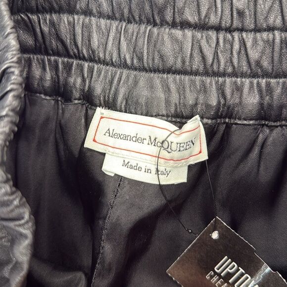 Womens aBlack Jogger Pants 40 size Alexander McQueen - Picture 4 of 9